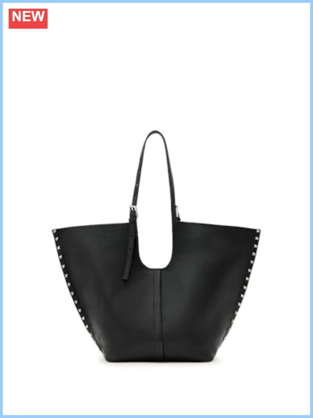 AllSaints Ara Emb E/W Tote W591XD Black One Size